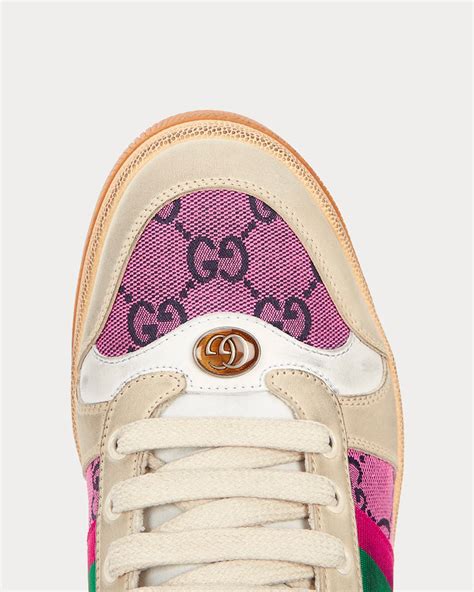 gucci screener sneakers high-top|Gucci gg low top sneakers.